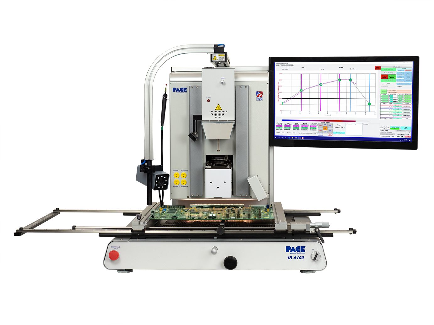 IR4100 Infrared BGA and SMD Rework Station Pace Worldwide